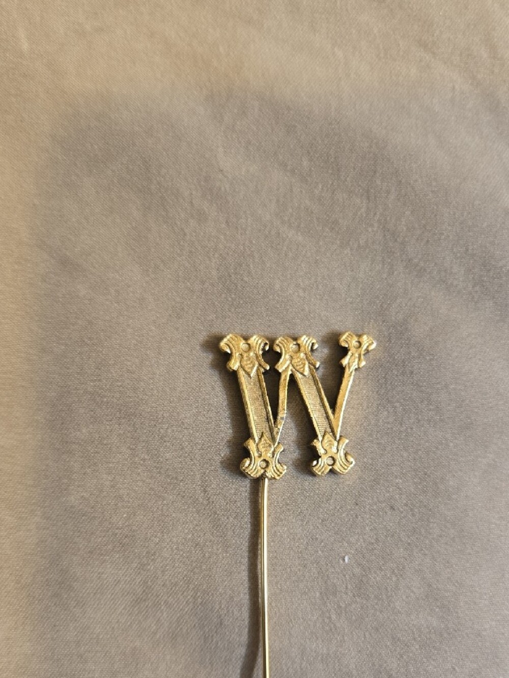 Set Of 3 Gold-Tone Stick Pins - Women's Brooches - Picture 2 of 4